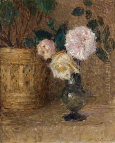 Bouquet De Fleurs Oil Painting by Ernest Laurent