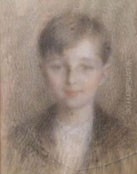 Jeune Enfant Oil Painting by Ernest Joseph Laurent