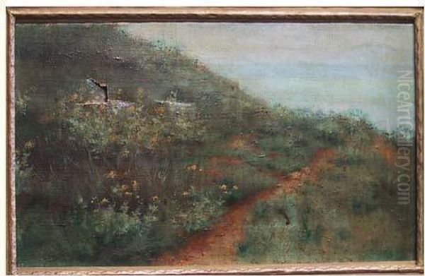 Paysage Oil Painting by Frederic Lauth