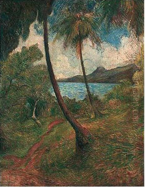 Paysage De La Martinique Oil Painting by Charles Laval