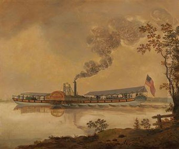 Philadelphia Or Old Sal Oil Painting by Charles B. Lawrence