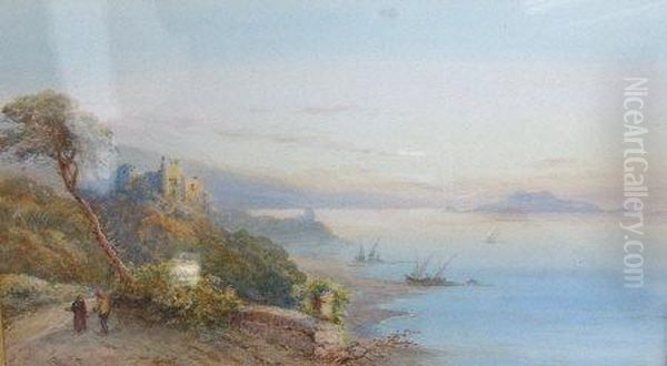 Italian Landscape Oil Painting by Sydney Lawrence