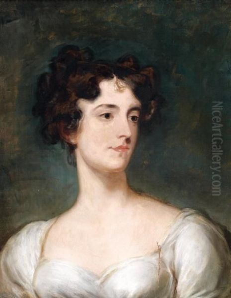 Portrait De Femme Oil Painting by Sir Thomas Lawrence