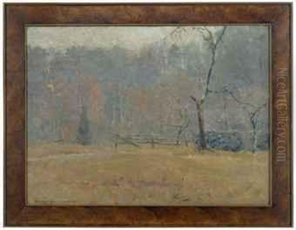 Autumn Landscape Oil Painting by William Hurd Lawrence