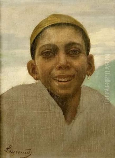 Tete D'egyptien Oil Painting by Joseph Fortune Layraud