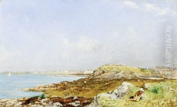 Saint-malo Oil Painting by A. Le Roy