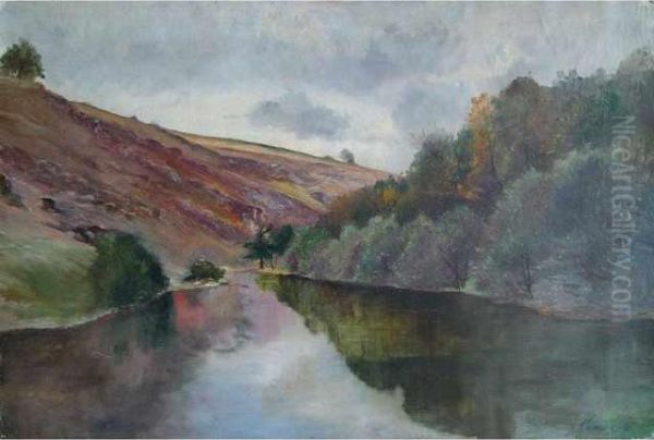  Lapetite Creuse  Oil Painting by Maurice Leblanc