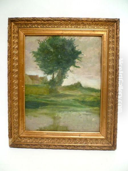 Paysage Oil Painting by Georges Le Brun Lebrun