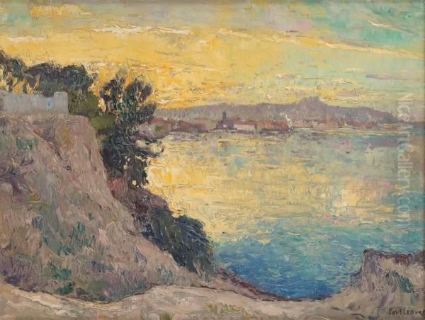 Vue De Martigues Oil Painting by Paul Leduc