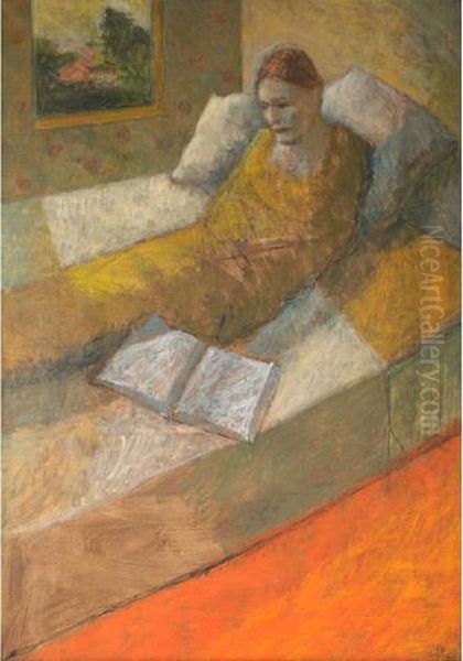 Chambre Jaune Oil Painting by Paul Lefebvre