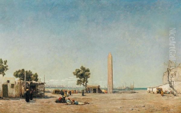 Alexandrie Oil Painting by Leon Adolphe Legendre