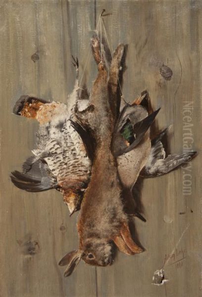 Still Life With Game Oil Painting by Adam Lehr