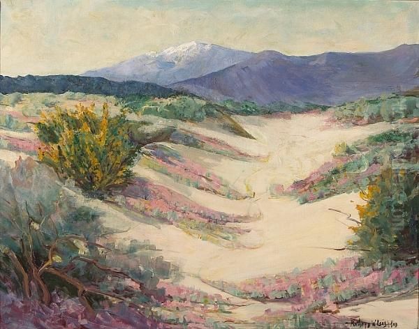 Desert Verbena by Kathryn Woodman Leighton