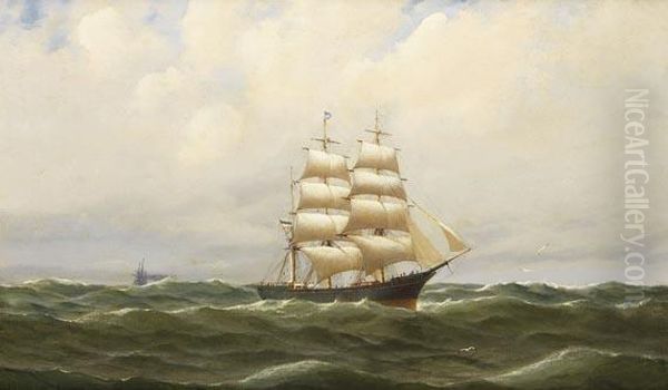 Fortuna Oil Painting by Heinrich Leitner