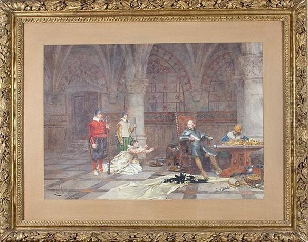 The New Master Of The House Oil Painting by Alexandre Louis Leloir