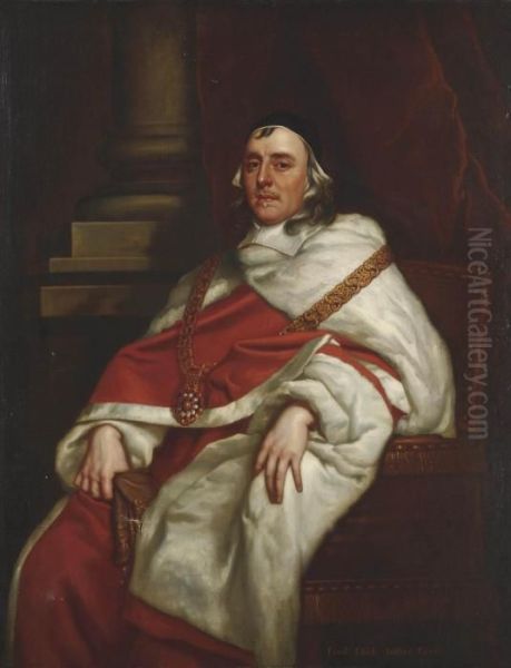 Portrait Of Sir John Glynne Oil Painting by Sir Peter Lely