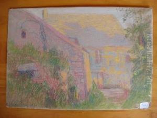 La Maison Oil Painting by Charles, L'Aine Lemire