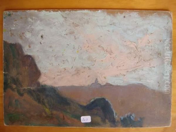 Paysage Oil Painting by Charles, L'Aine Lemire