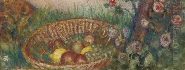 Nature Morte Oil Painting by Georges Lemmen