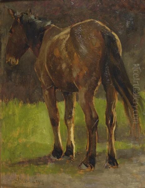 Cavallo Oil Painting by Arthur Lemon