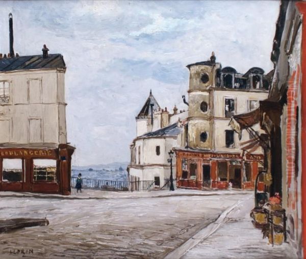 Paris Oil Painting by Marcel Leprin