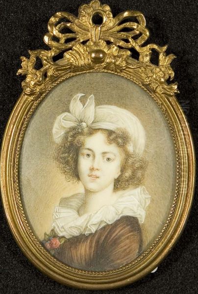 Elisabeth Louis Lebuien Oil Painting by Hippolyte Joseph Lequeutre