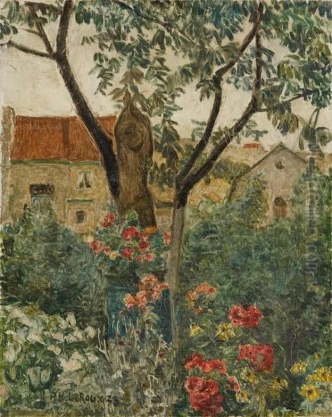 Le Jardin Oil Painting by Henri Louis-Ph. Leroux