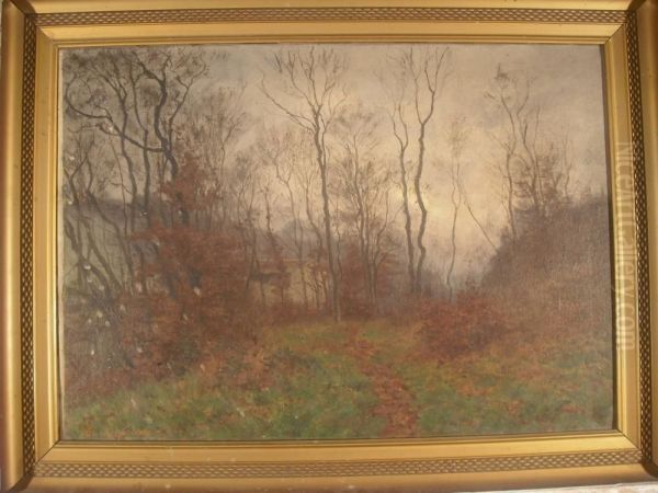 Sous-bois Oil Painting by Theodore Lespinasse