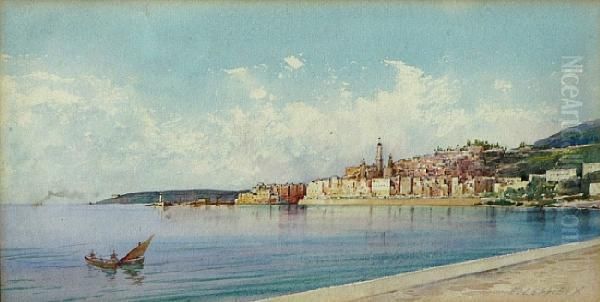 The South Of France Oil Painting by Ernest Louis Lessieux