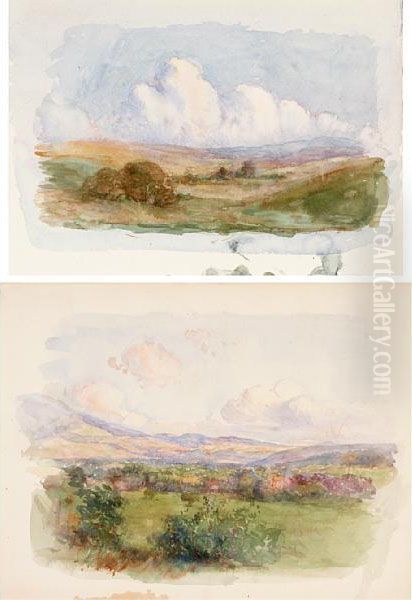 Three California Landscape Studies by Leonard Lester