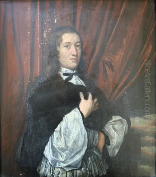 Portrait Of John Boys Oil Painting by Jacobus Levecq