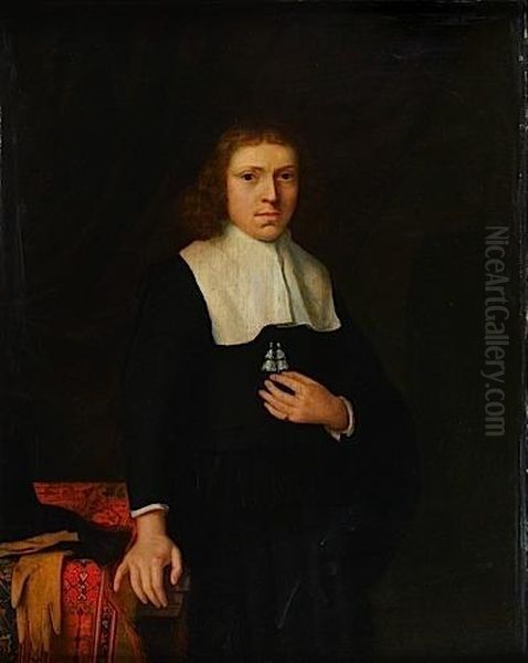 Portrait D'homme Oil Painting by Jacobus Levecq