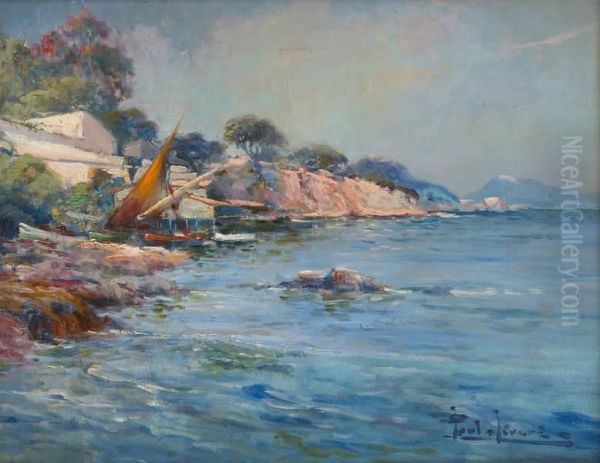 Cote Du Mourillon, Toulon Oil Painting by Paul Levere