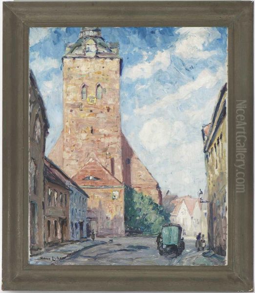 Blick Auf St Oil Painting by Hans Licht