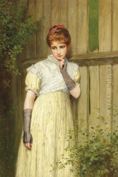 An Old Tale Retold Oil Painting by Charles Sillem Lidderdale