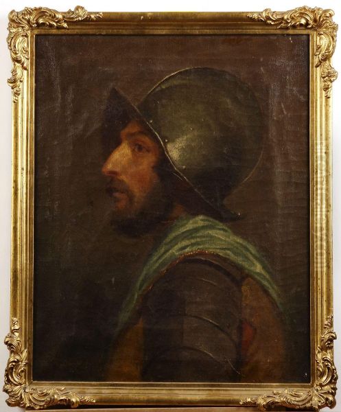 Spansk Soldat Oil Painting by Axel Hjalmar Lindqvist