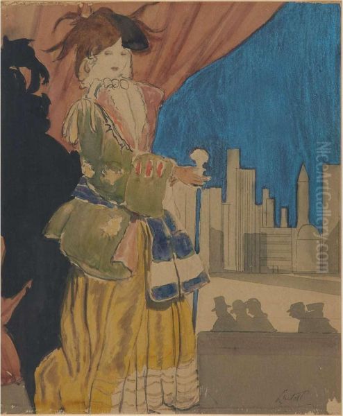 Beaux-arts Ball Costume by Edward Barnard Lintott