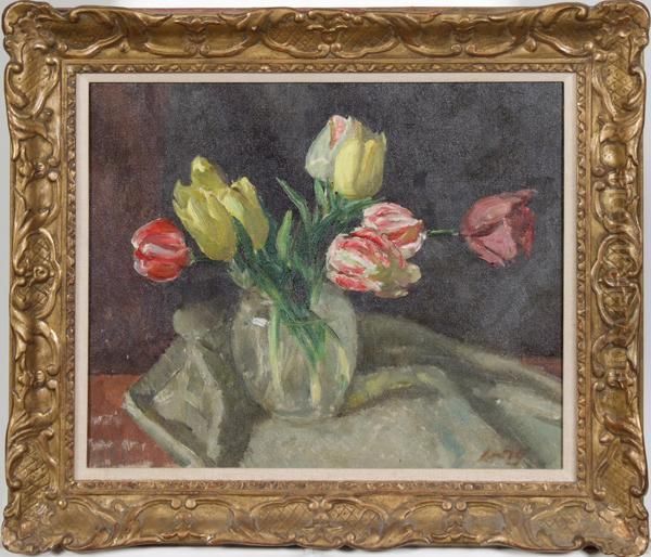 Tulips by Edward Barnard Lintott