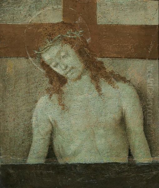 Christ As The Man Of Sorrows Oil Painting by Filippino Lippi