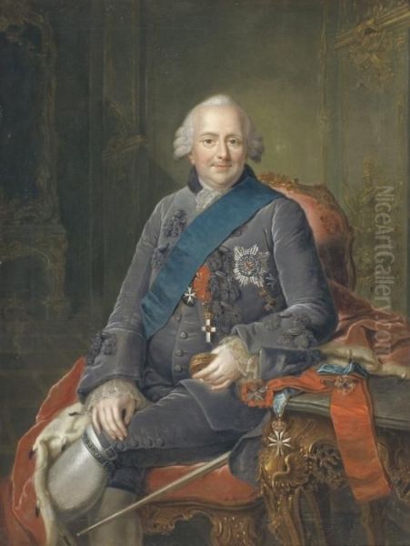 Ferdinand Herzog Von Braunschweig-luneburg Oil Painting by Anna Rosina Liszewska