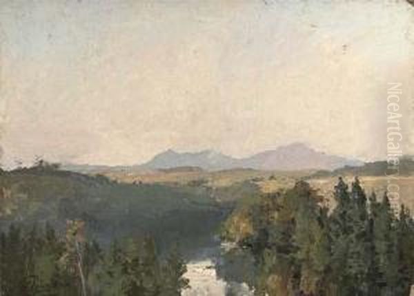 Braes Of Balquhidder by Nan C. Livingstone