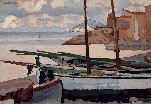 Giorno Di Scirocco Oil Painting by Llewelyn Lloyd