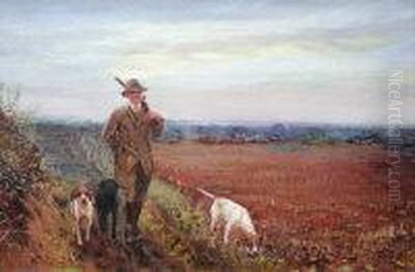 Rough Shooting Oil Painting by Thomas Ivester Lloyd