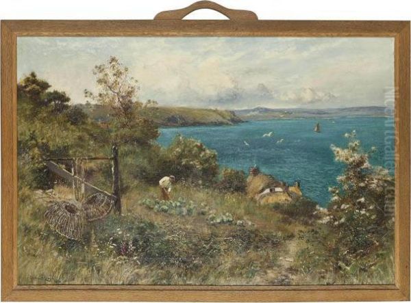 A Summer's Day Oil Painting by Walker Stuart Lloyd