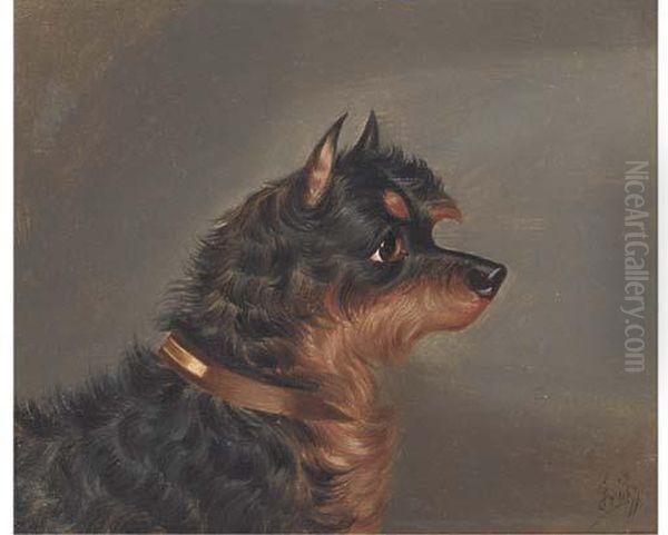 Fritz Oil Painting by Edwin Loder