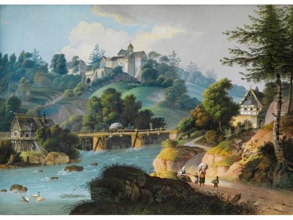 Schloss Rauenstein by Anton Lohmann