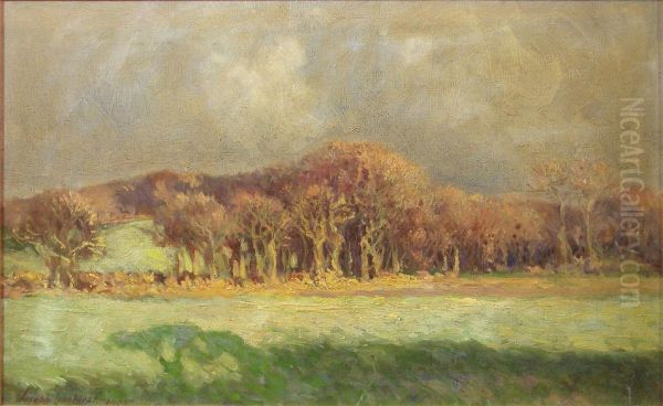 In The Shade Of The Trees Oil Painting by Joseph Longhurst