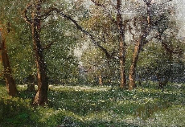 The Woodland Glade Oil Painting by Joseph Longhurst