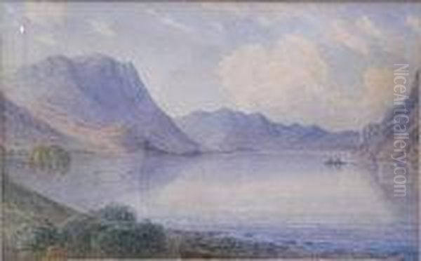 Lake District Oil Painting by William Taylor Longmire