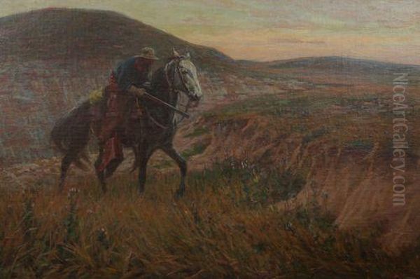 The Plainsman Oil Painting by Richard Lorenz